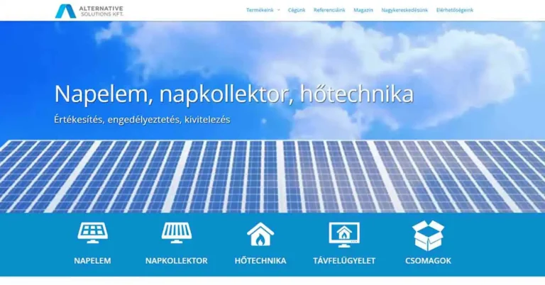 Alternative Solutions Kft – Napelem forgalmazó és napelem rendszer telepítő